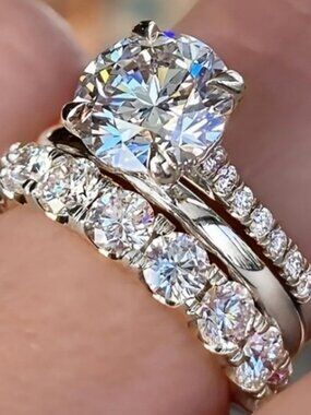 Lady, fashion ring